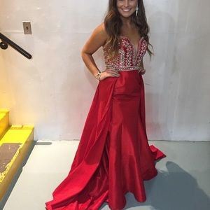 Red Jovani Gown